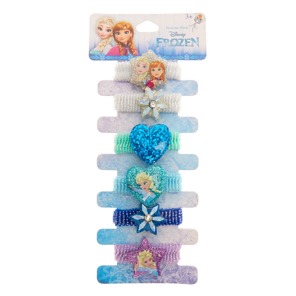 Disney® Frozen Glitter Hair Bands - 6 pack,