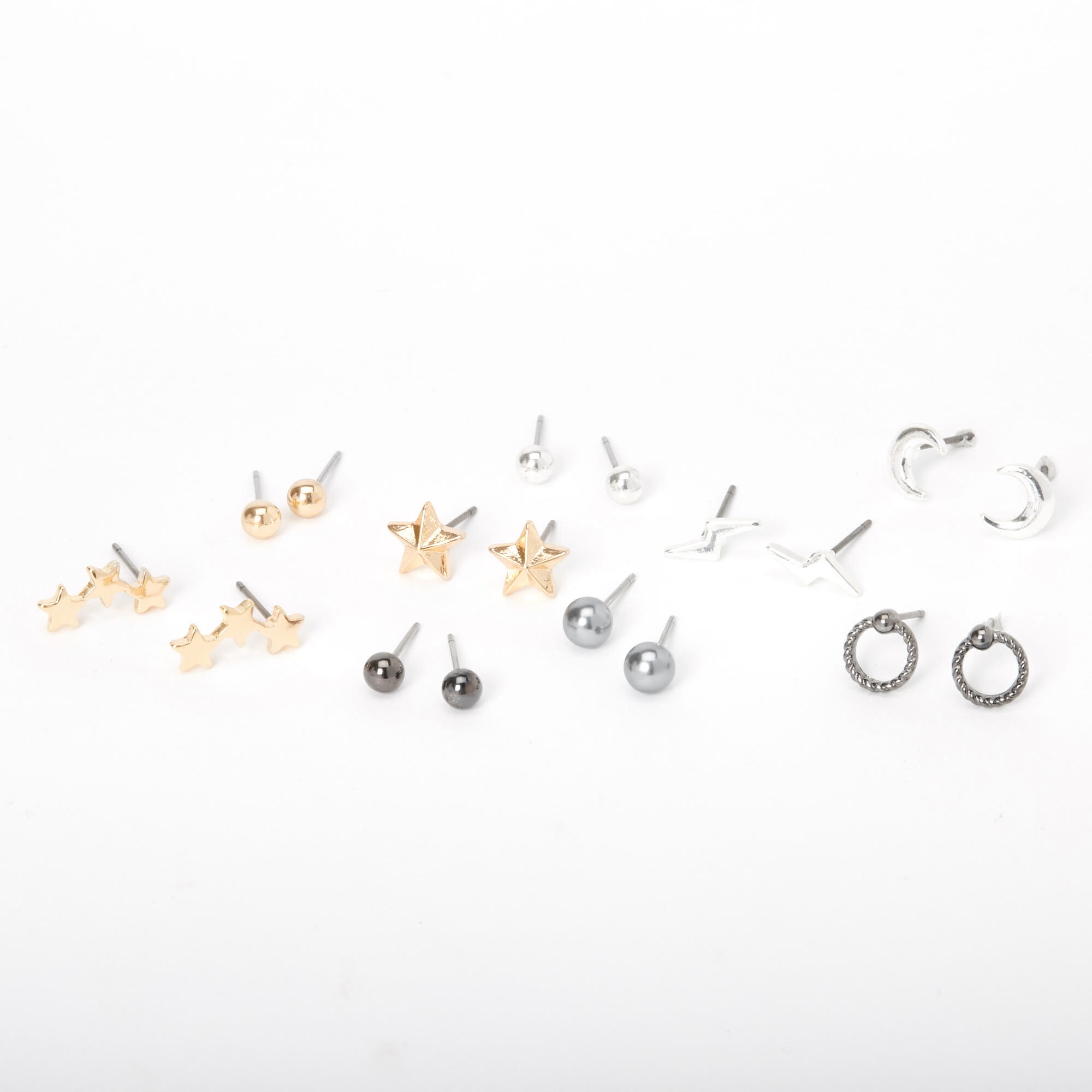 lightning bolt earrings claire's