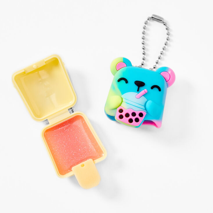 Pucker Pops Bubble Tea Bear Lip Gloss - Coconut Mango,