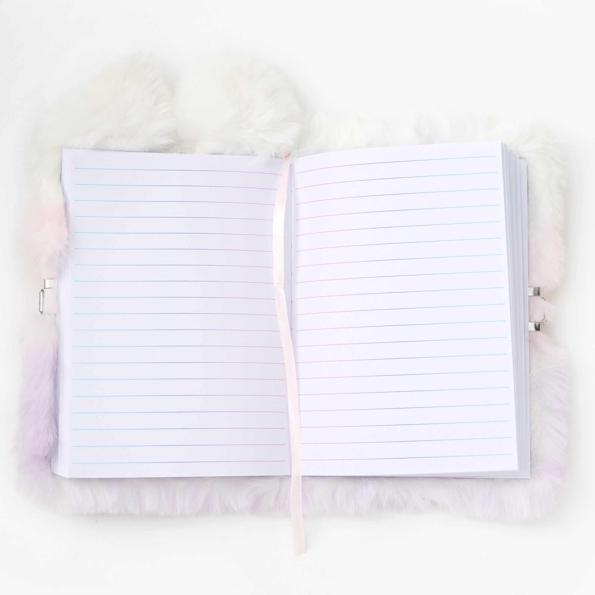 Journal intime à cadenas licorne avec dégradé,
