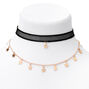 Lace Star Choker Necklaces - 2 Pack, Gold,