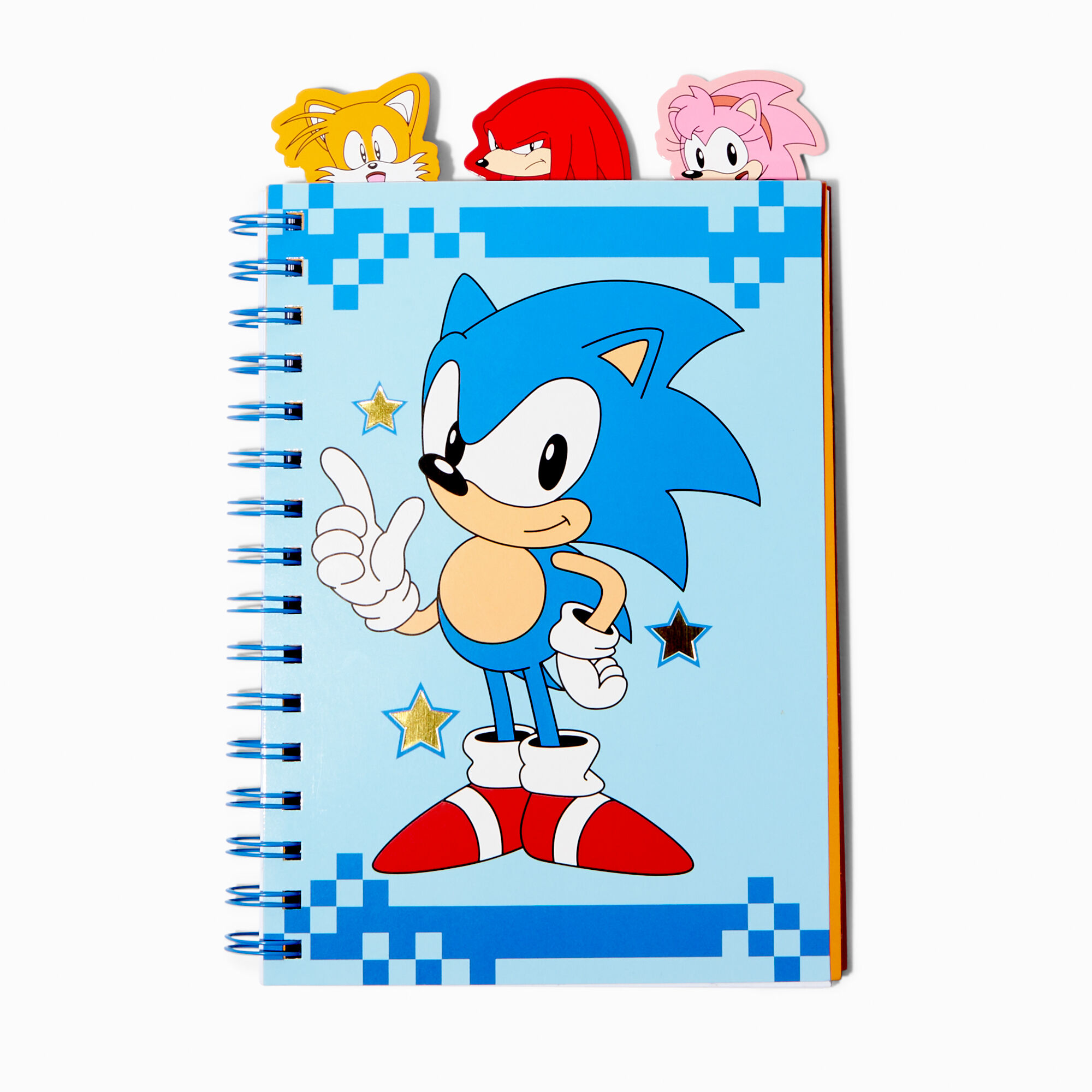 View Claires Sonic Tab Journal Blue information