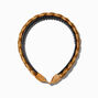 Caramel Blonde Faux Hair Braided Headband,