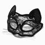 Black Lace Cat Face Mask,