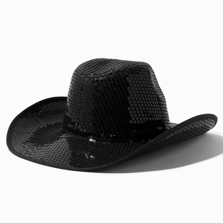 St. Patrick&#39;s Day Sequin Shamrock Cowboy Hat,