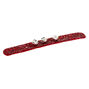 Glitter &amp; Bells Slap Bracelet - Red,