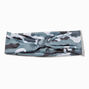 Camo Twist Knotted Sport Headwrap,