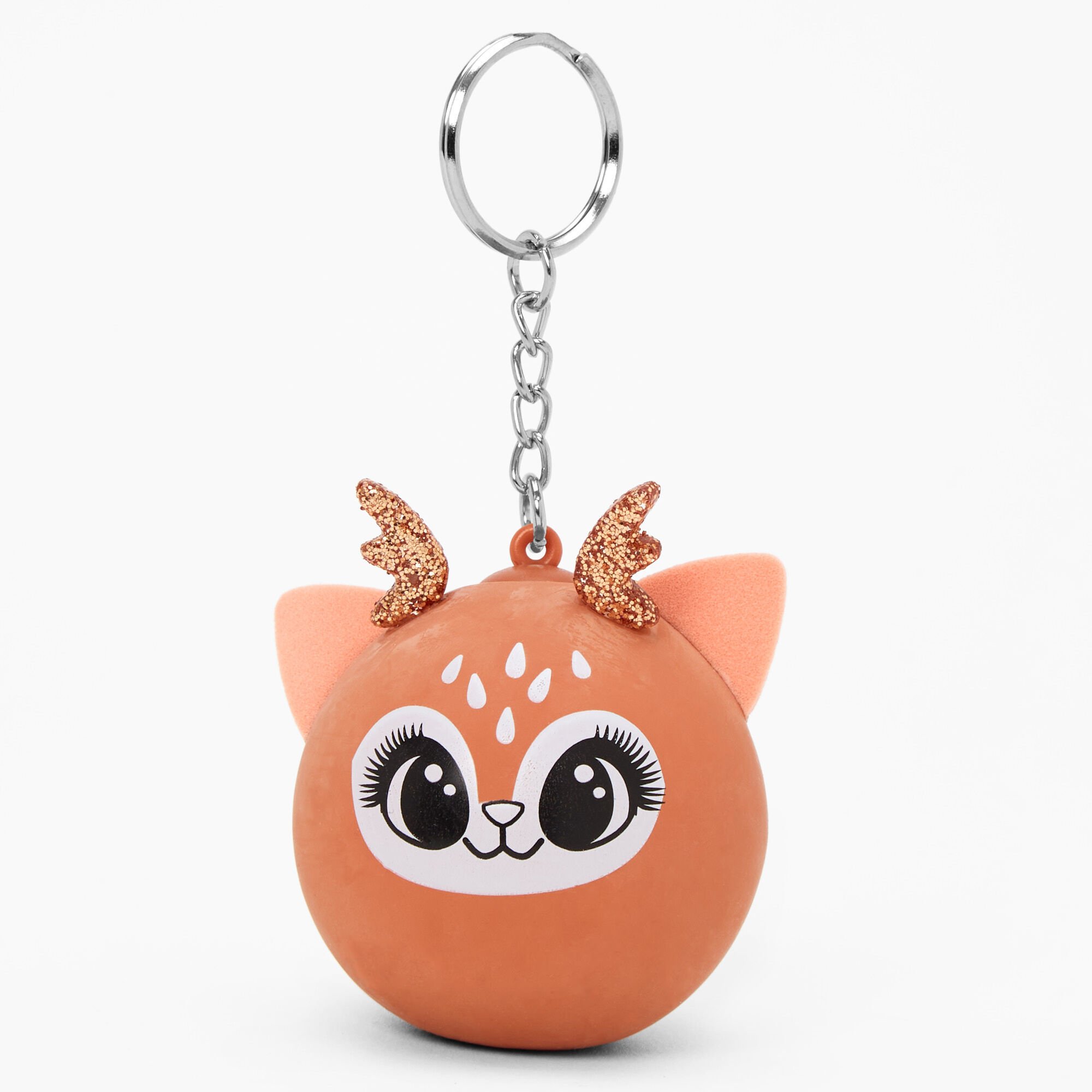 Deer Stress Ball Keychain,
