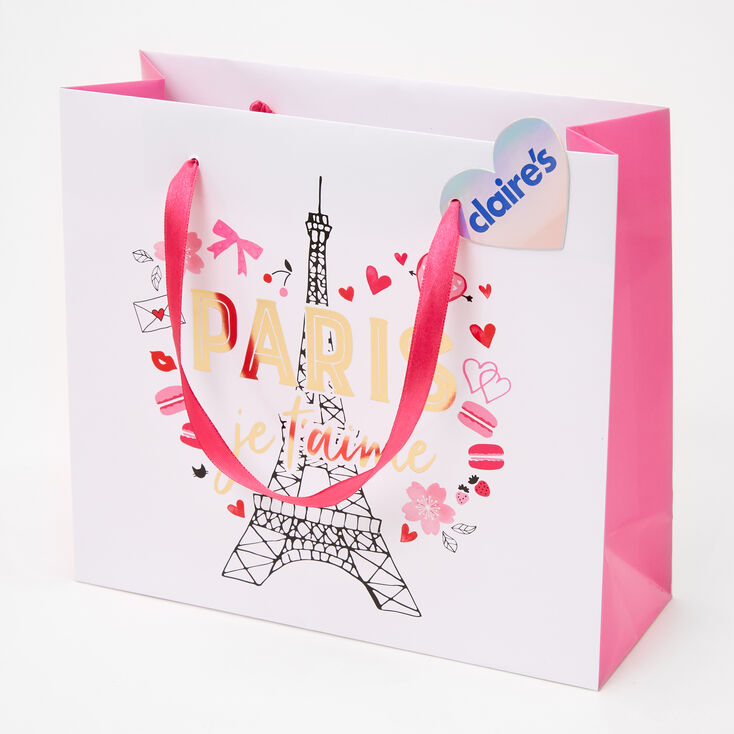 Medium Paris Gift Bag - Pink,