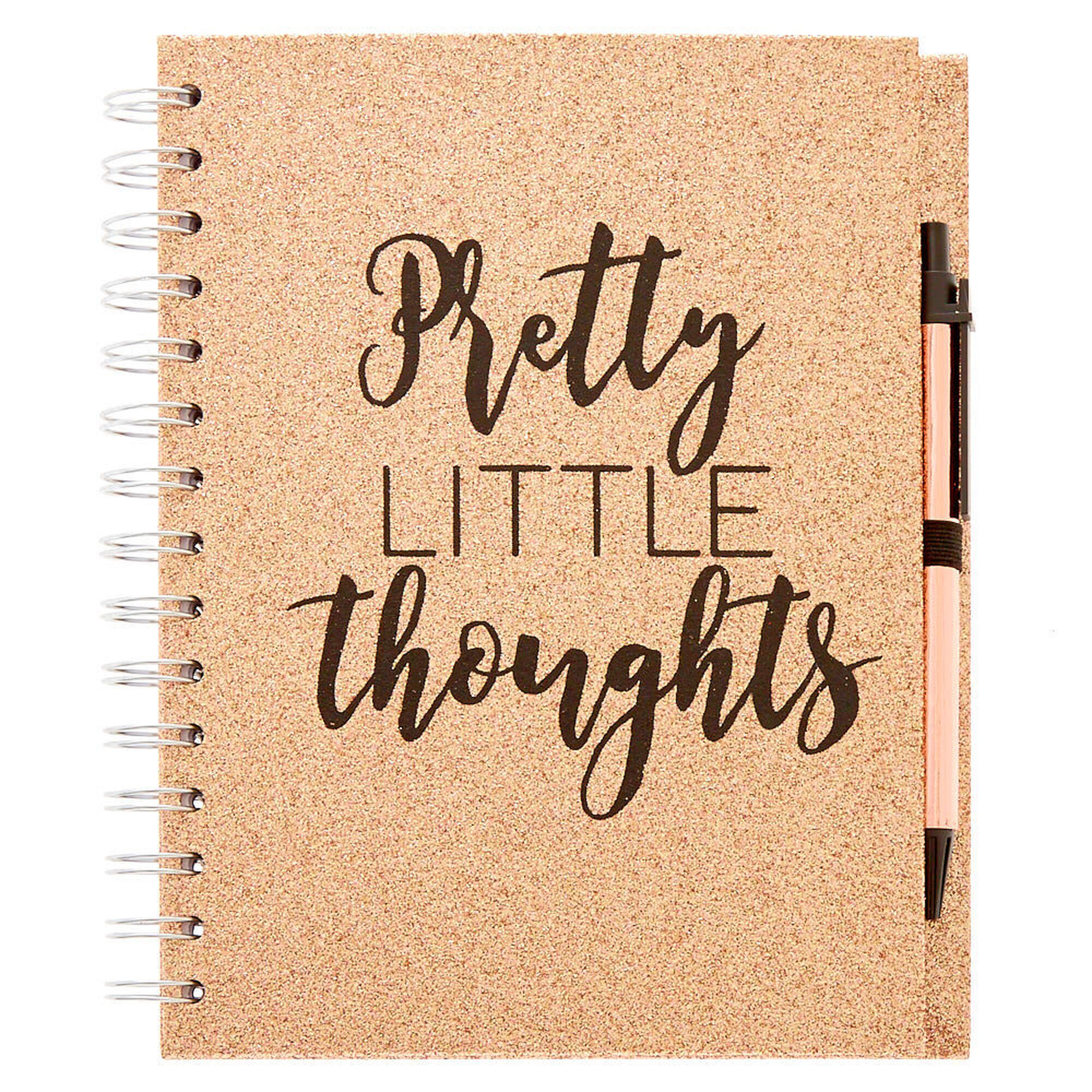 View Claires Pretty Little Thoughts Stationery Set Rose Gold information
