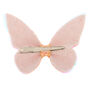 Holographic Butterfly Hair Barrette - Pink,