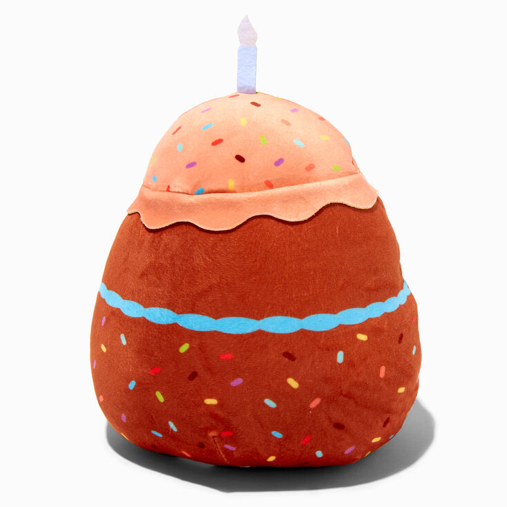 Squishmallows&trade; Claire&#39;s Exclusive 8&quot; Birthday Chocolate Cupcake Plush Toy,