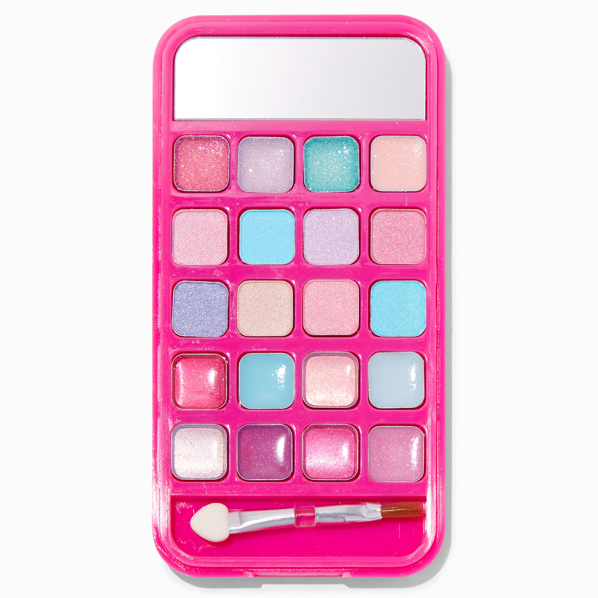 Claire's Girls Club Tiny Travel Makeup Set For Little Girls, Holographic  Case, Cute Gift, 74429 