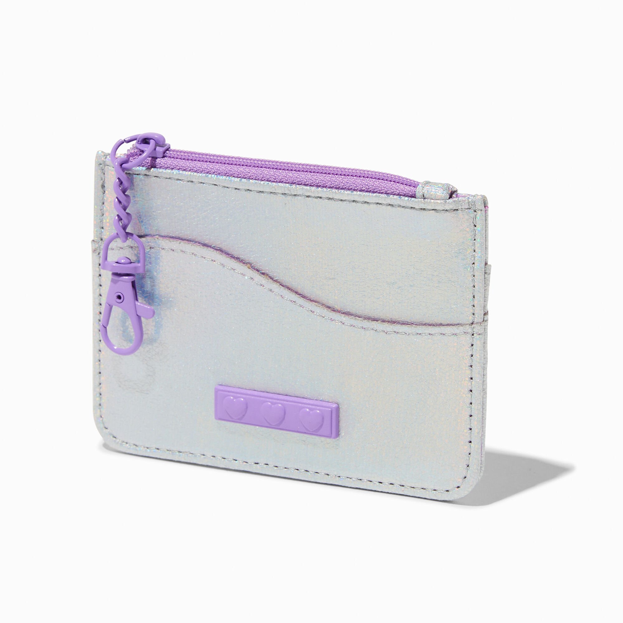 View Claires Card Wallet Silver information