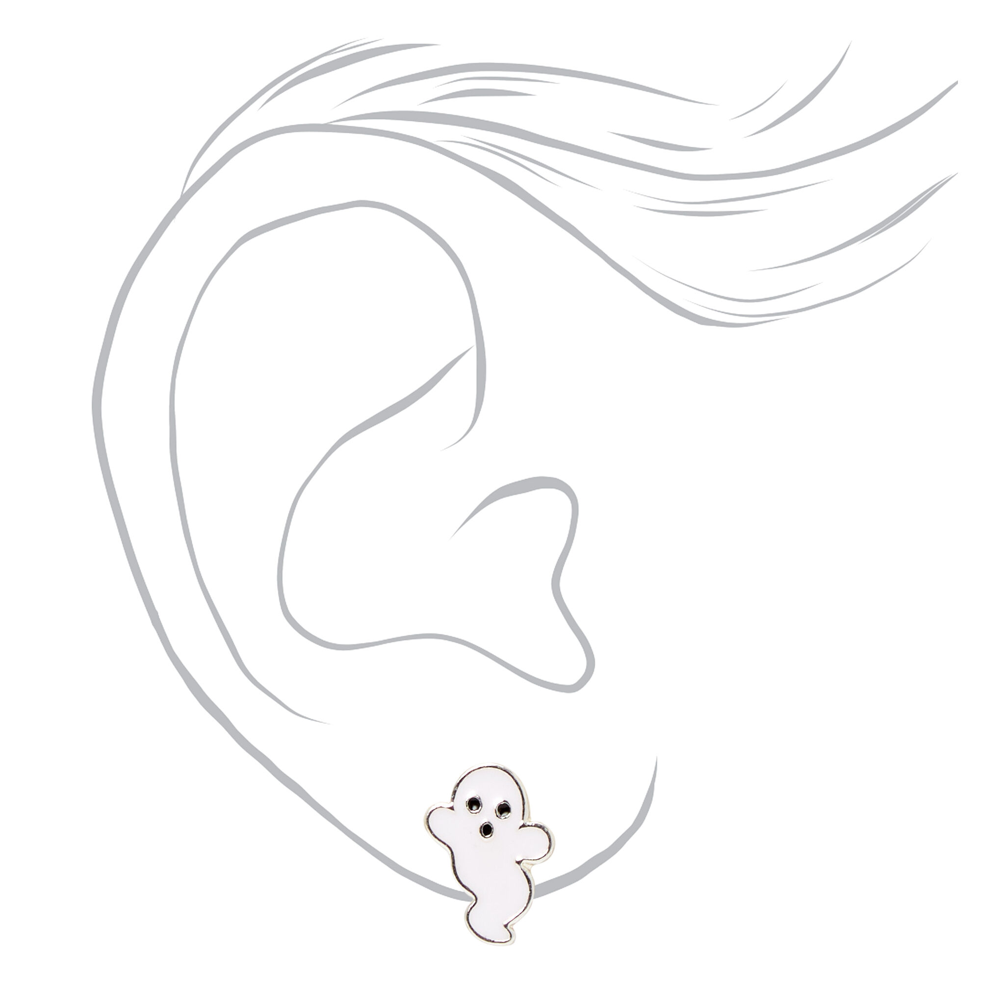 Halloween stick store on earrings