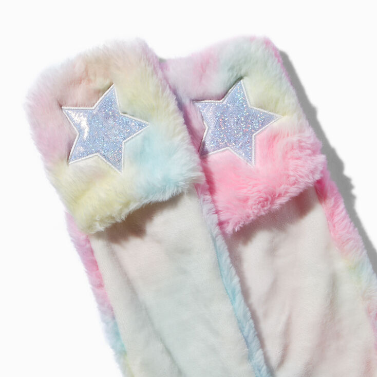 Claire&#39;s Club Fuzzy Unicorn Headscarf,