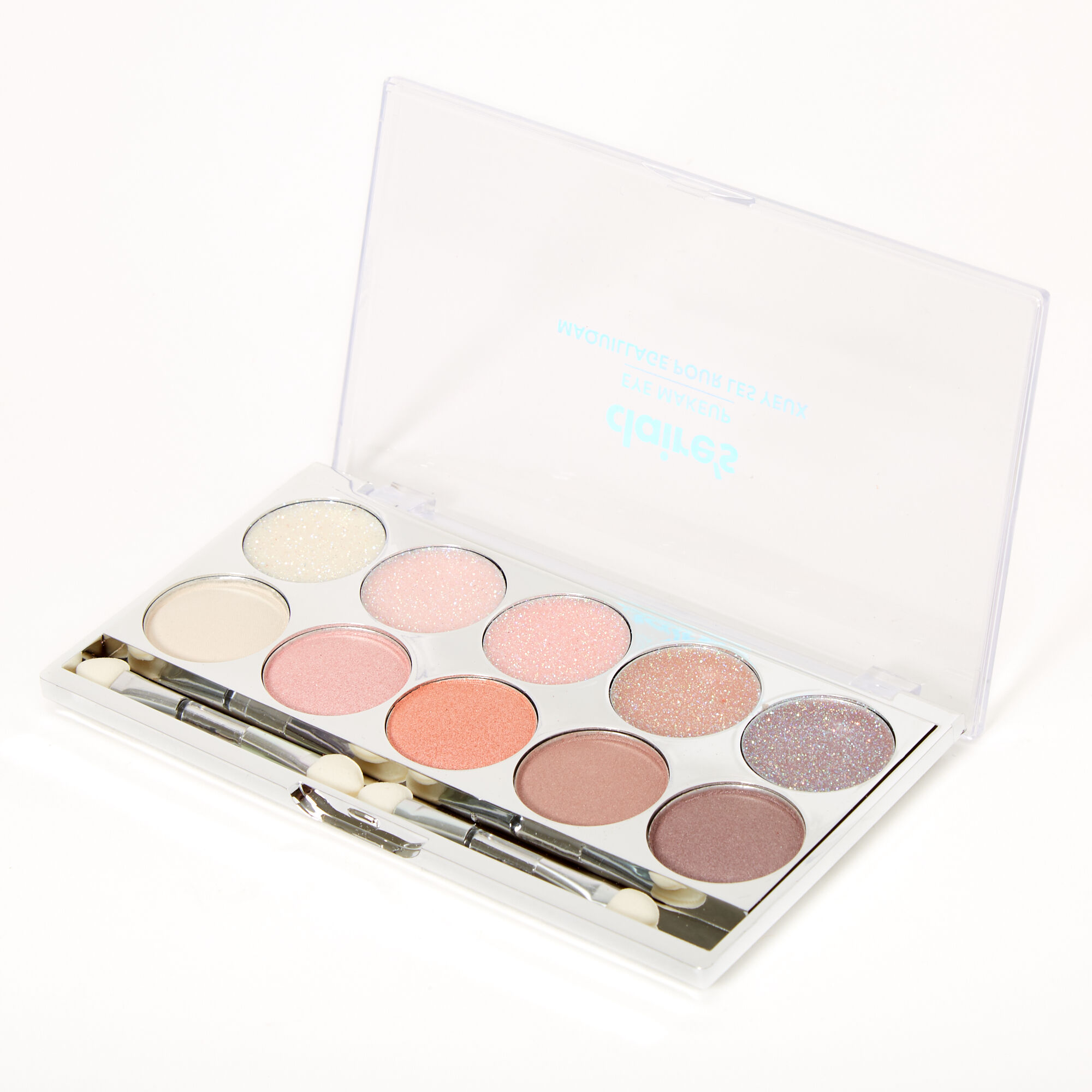 Pink Neutrals Glitz Glitter & Shimmer Eyeshadow Palette,