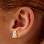 Puff Pastry Clip-On Stud Earrings,