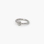 Silver 16G Conch Captive Hoop Earring,
