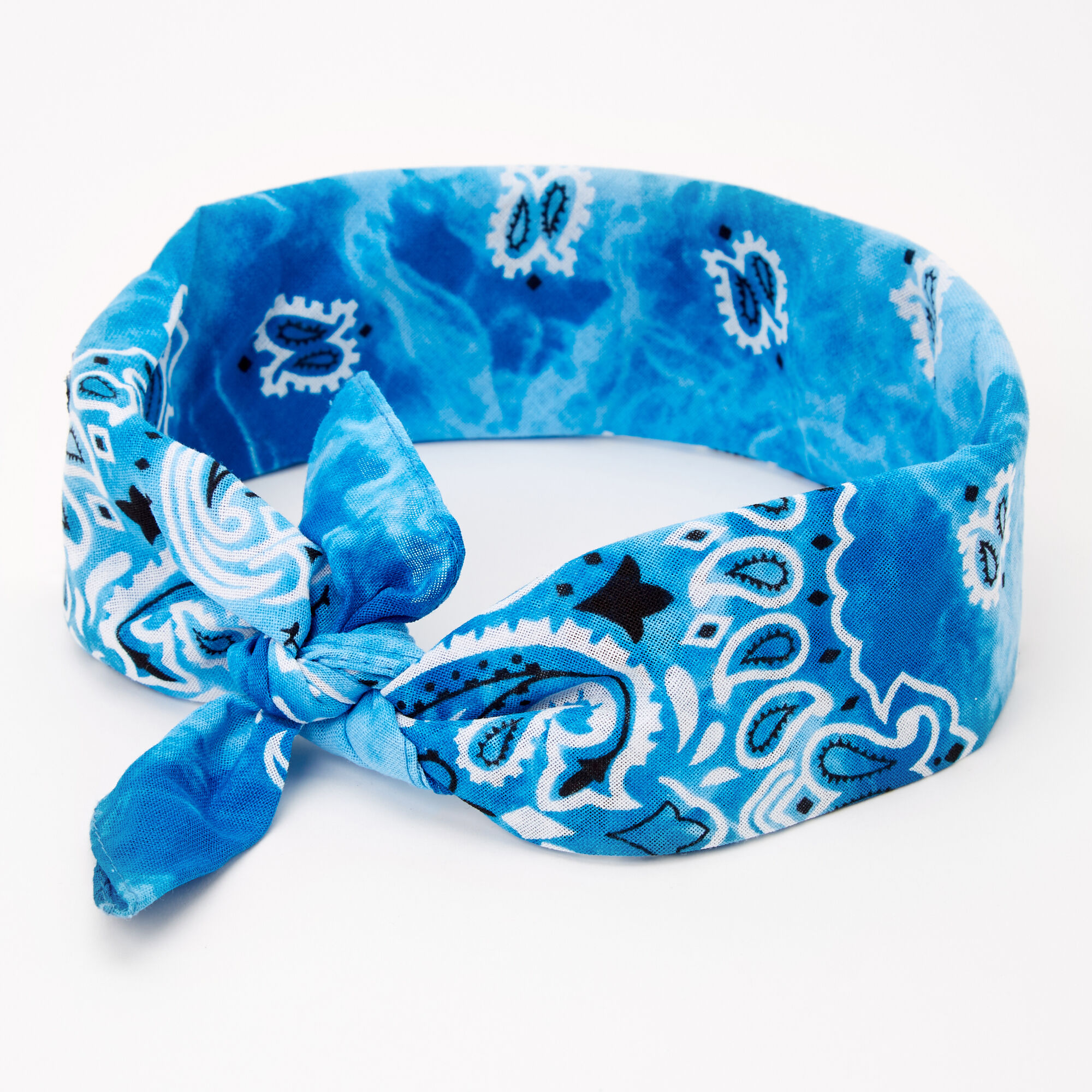 Claire's Bandeau bandana tie-dye - Bleu