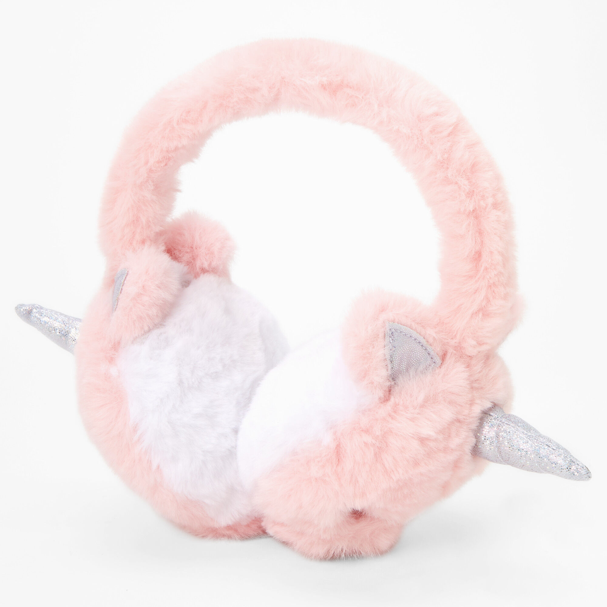 Claires Girls Embellished Unicorn Soft Ear Muffs Pink 