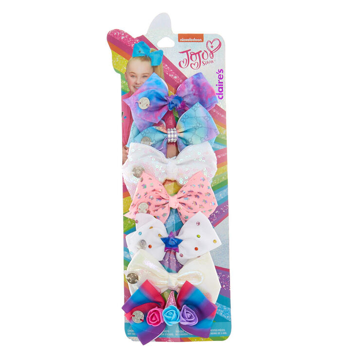Claire's Nœuds pour cheveux JoJo Siwa™ - Lot de 7