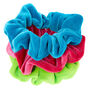 Claire&#39;s Club Small Cool Velvet Hair Scrunchies - 3 Pack,
