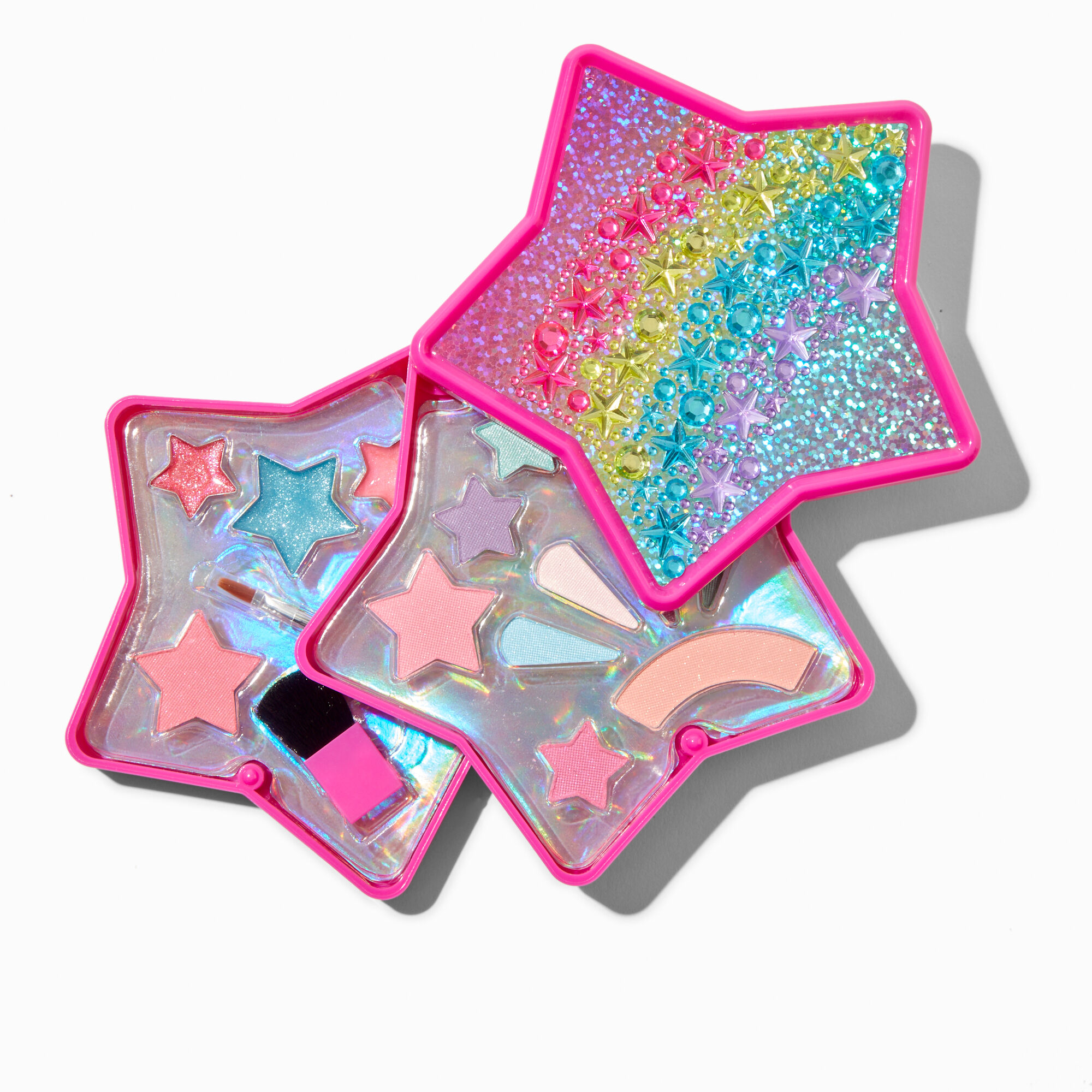 View Claires Club Star Bling Makeup Set Rainbow information