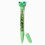 Green Frog Water-Filled Star Glitter Pen,