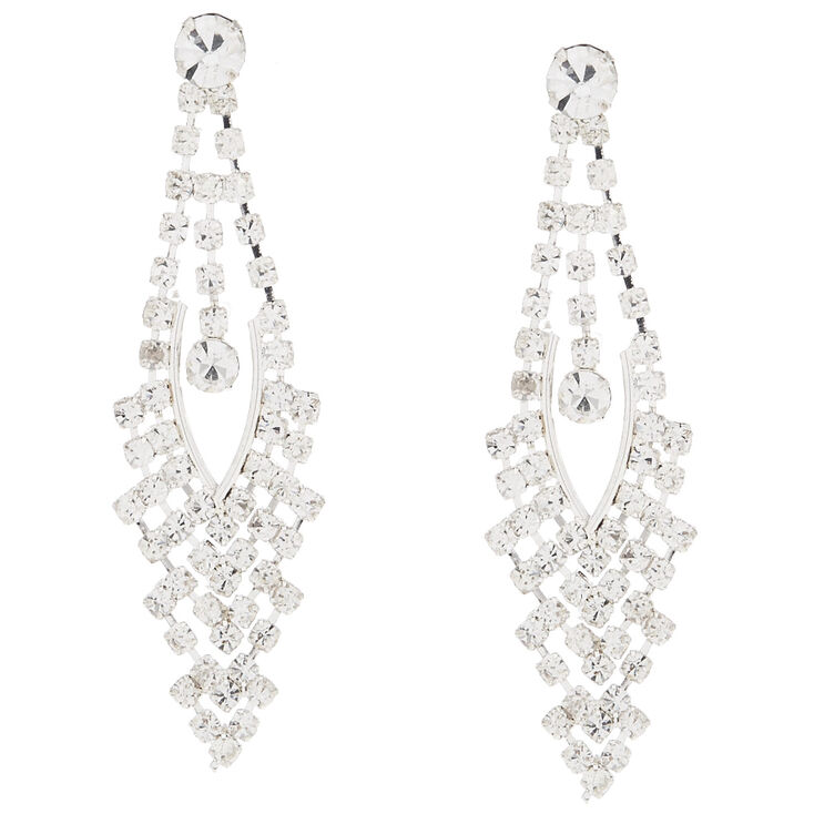 Vintage Crystal Marquis Teardrop Drop Earrings Claire S Us Vintage Crystal Marquis Teardrop Drop Earrings