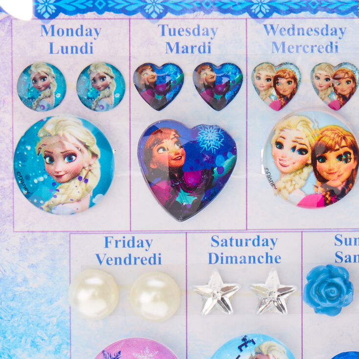 Disney Frozen Snowflake 7 Day Jewellery Set,