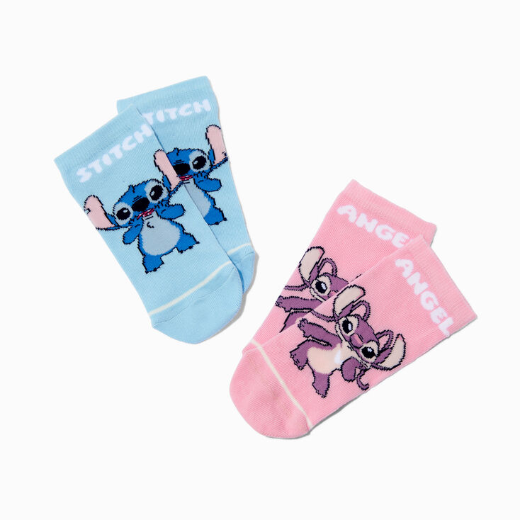 Disney Stitch Claire&#39;s Exclusive BFF Socks - 2 Pack,