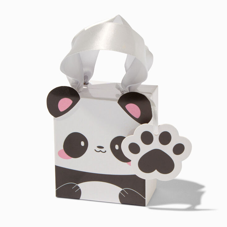 Bo&icirc;te cadeau panda de taille moyenne,