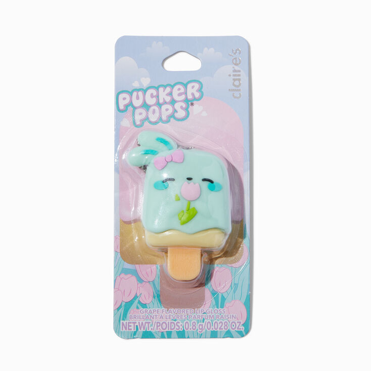 Pucker Pops&reg; Tulip Bunny Lip Gloss - Grape,