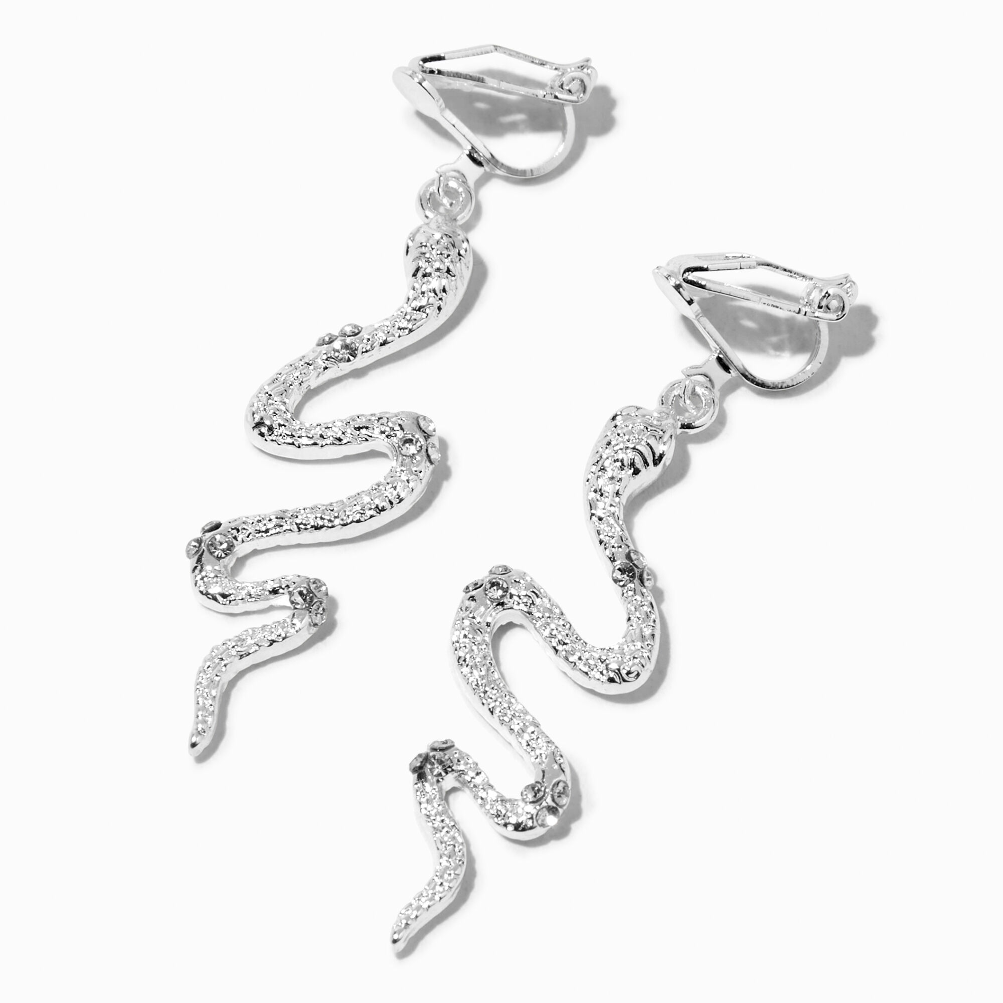 Snake clip sale on earrings