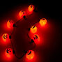 Halloween Jack-O-Lantern Lite Up Necklace - Orange,