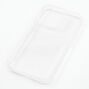 Clear Glitter Protective Phone Case - Fits iPhone&reg; 13 Pro,