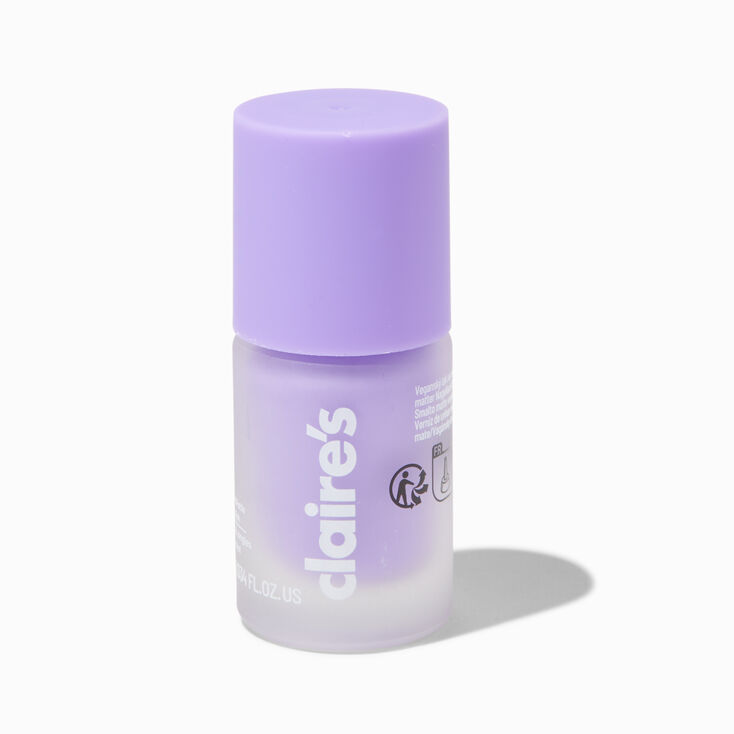 Matte Effect Vegan Nail Polish - Purple,