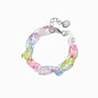 Claire&#39;s Club Rainbow Acrylic Chunky Chainlink Jewelry Set - 2 Pack,