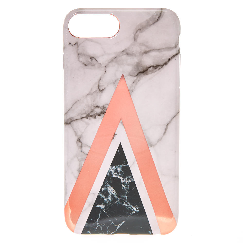 Rose Gold Geometric Marble Phone Case - Fits iPhone 5/5S