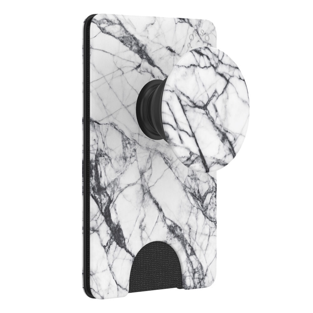 PopWallet+ Dove White Marble,