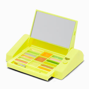 Varsity Initial Yellow Mechanical Lip Gloss Set - J,