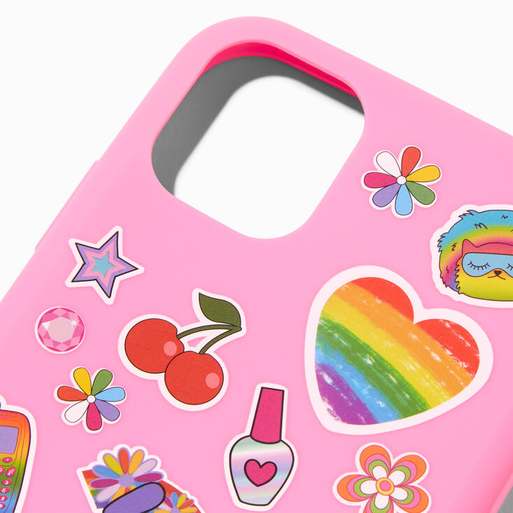 Pink Y2K Protective Phone Case with Lanyard - Fits iPhone&reg; 11,