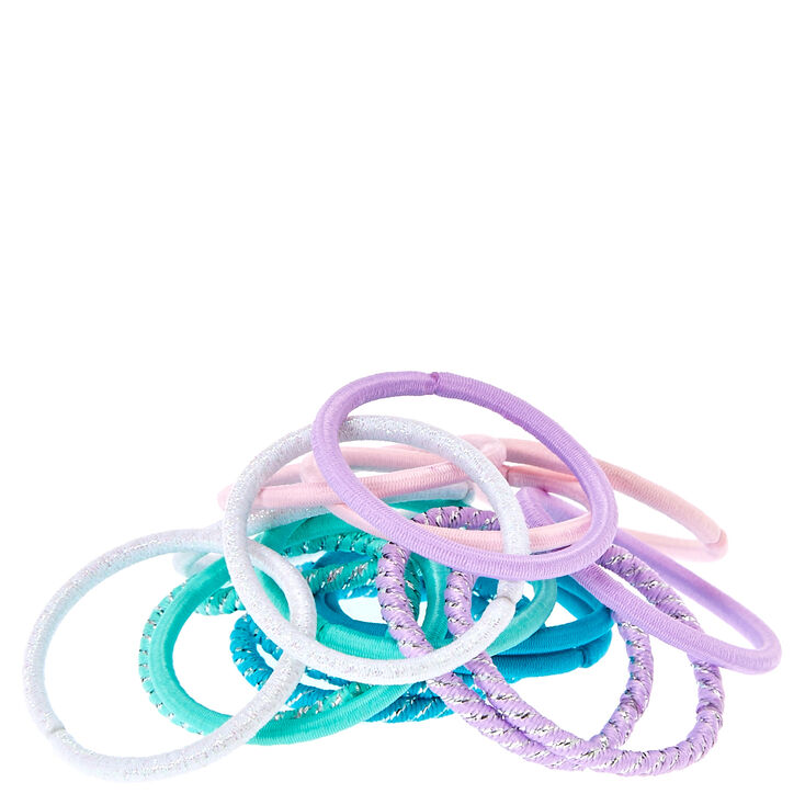 Claire&#39;s Club Pastel Hair Ties - 18 Pack,