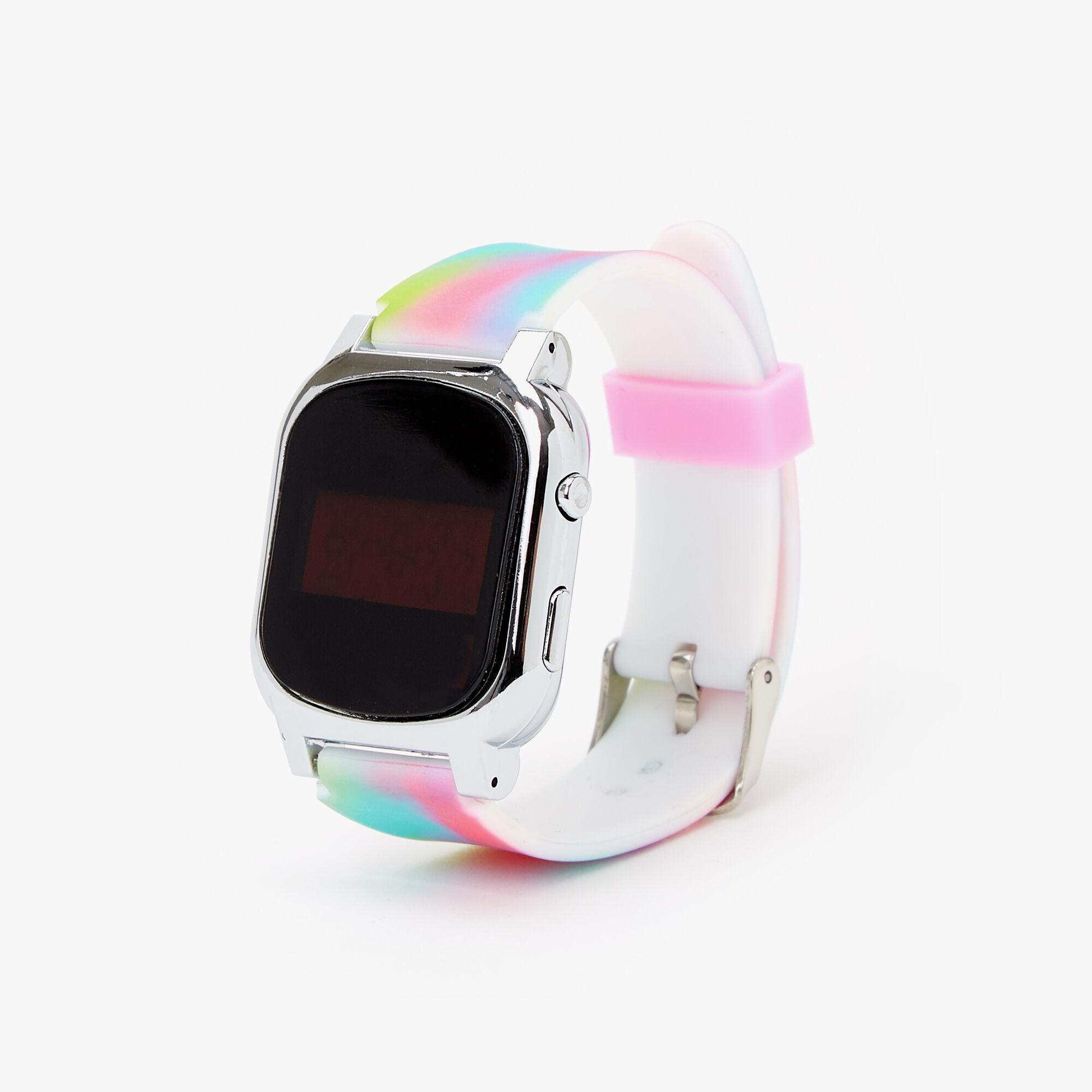 Pastel Tie Dye LED Watch