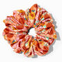 Sunflower Print Giant Hair Scrunchie,