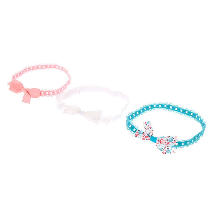 Claire's Bracelet stretch cœurs noirs et dorés