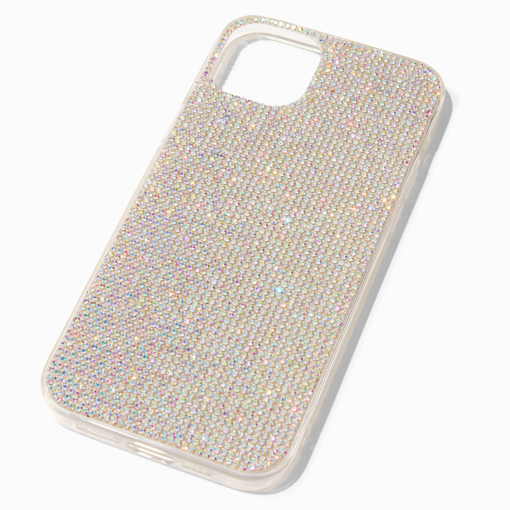 View Claires Gemstone Paved Phone Case Fits Iphone 14 Plus information
