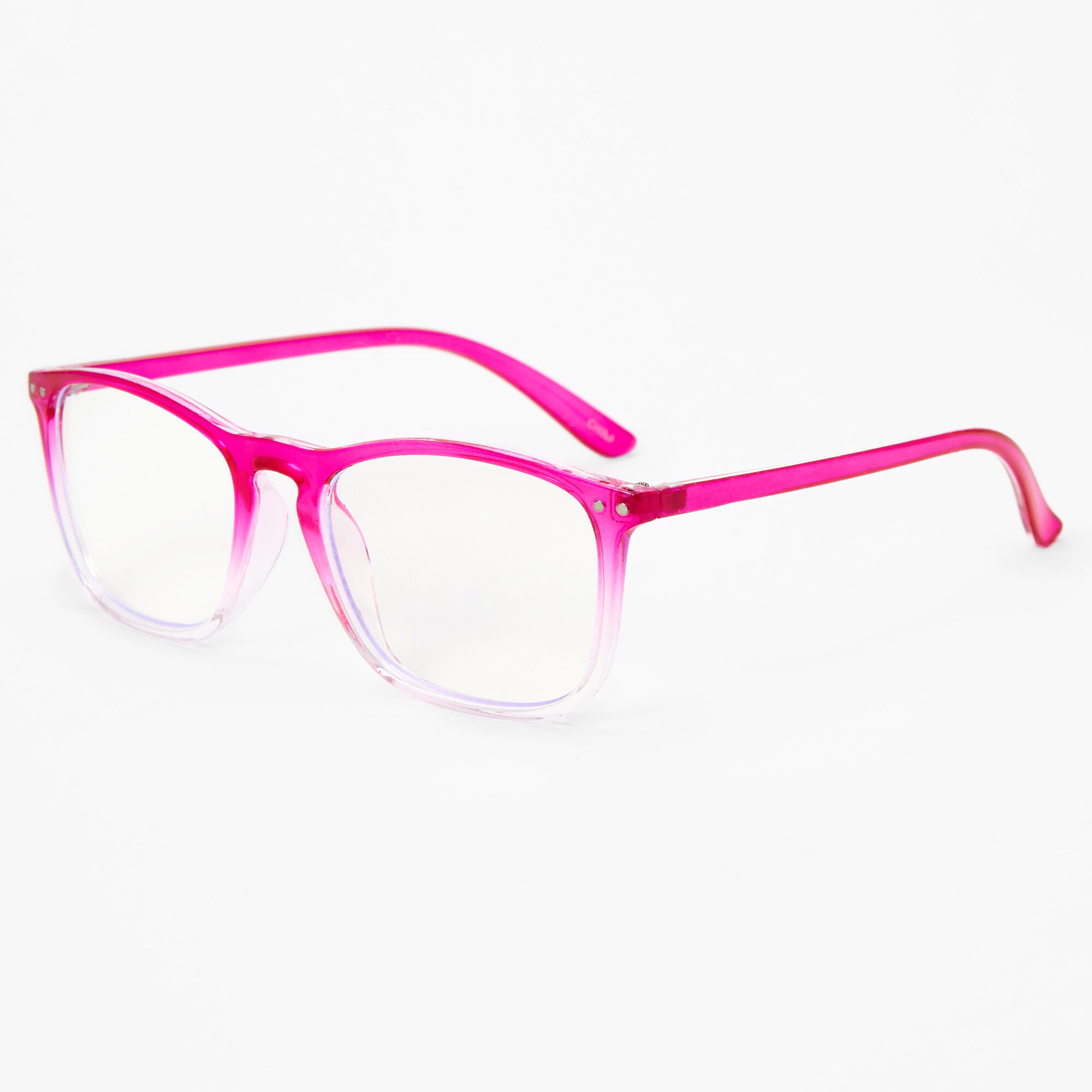 GLASSES ~ BARBIE DOLL ACCESSORY SILVER FRAME PINK LENS SUNGLASSES ACCESSORY 