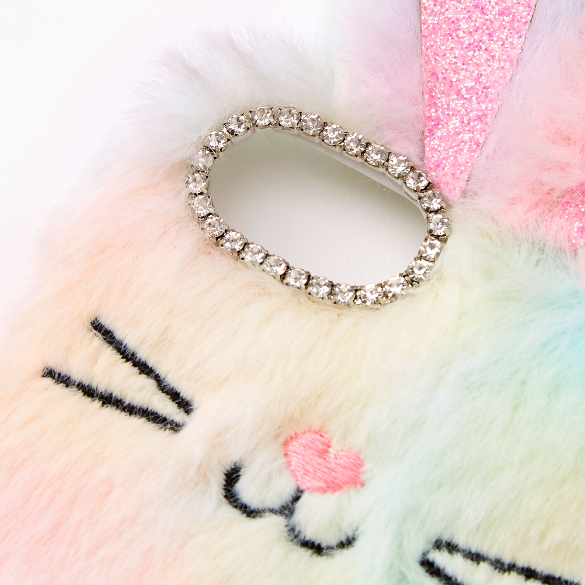 Furry Rainbow Bunny Phone Case - Fits iPhone® 6/7/8/SE,